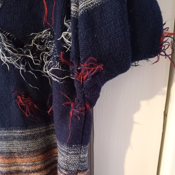 Collageman Vintage 1970s Fringe Sweater - Picture 7 of 16